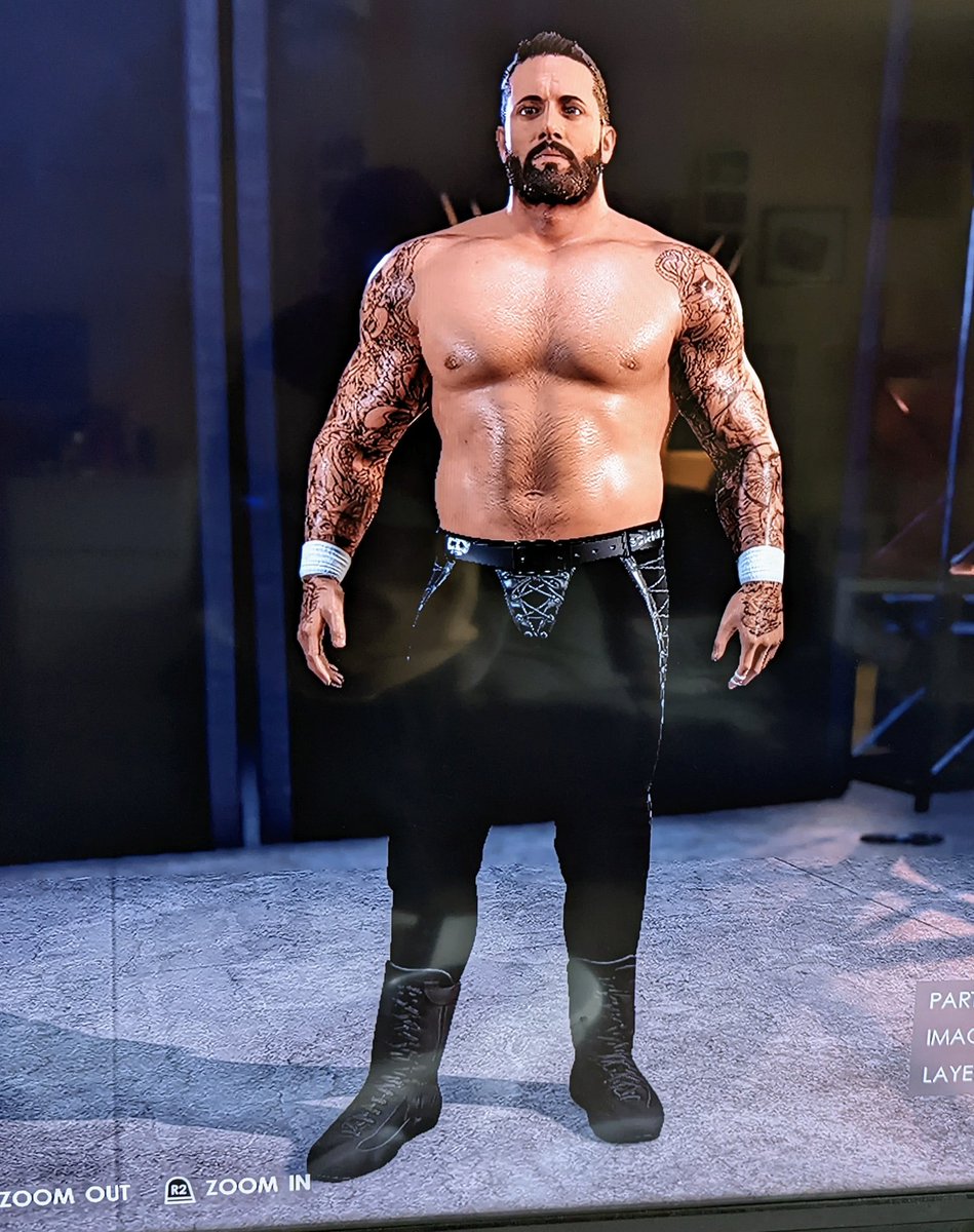 richardsonjoppw's tweet photo. WSX Jamie Richardson (myself) still working on moves and touching up bits but all in all happy will upload the next update soon going look at combos and moves and have a look at different taunts https://t.co/6qY2GlhRdK