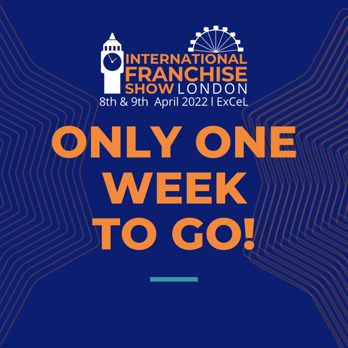 FranchiseShowUK's tweet photo. The International Franchise Show doors open one week from today! Have you taken a look at the excitement we have coming your way over the two day event?
Click here to register: https://t.co/KMel1SQ6qO
#IFS22 #IFSUK https://t.co/LlSJB8w6jN