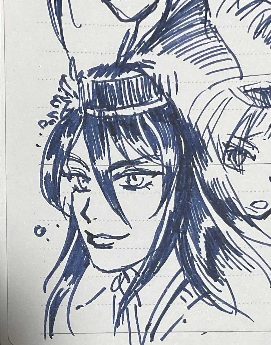 次郎ちゃん可愛く描けた〜 