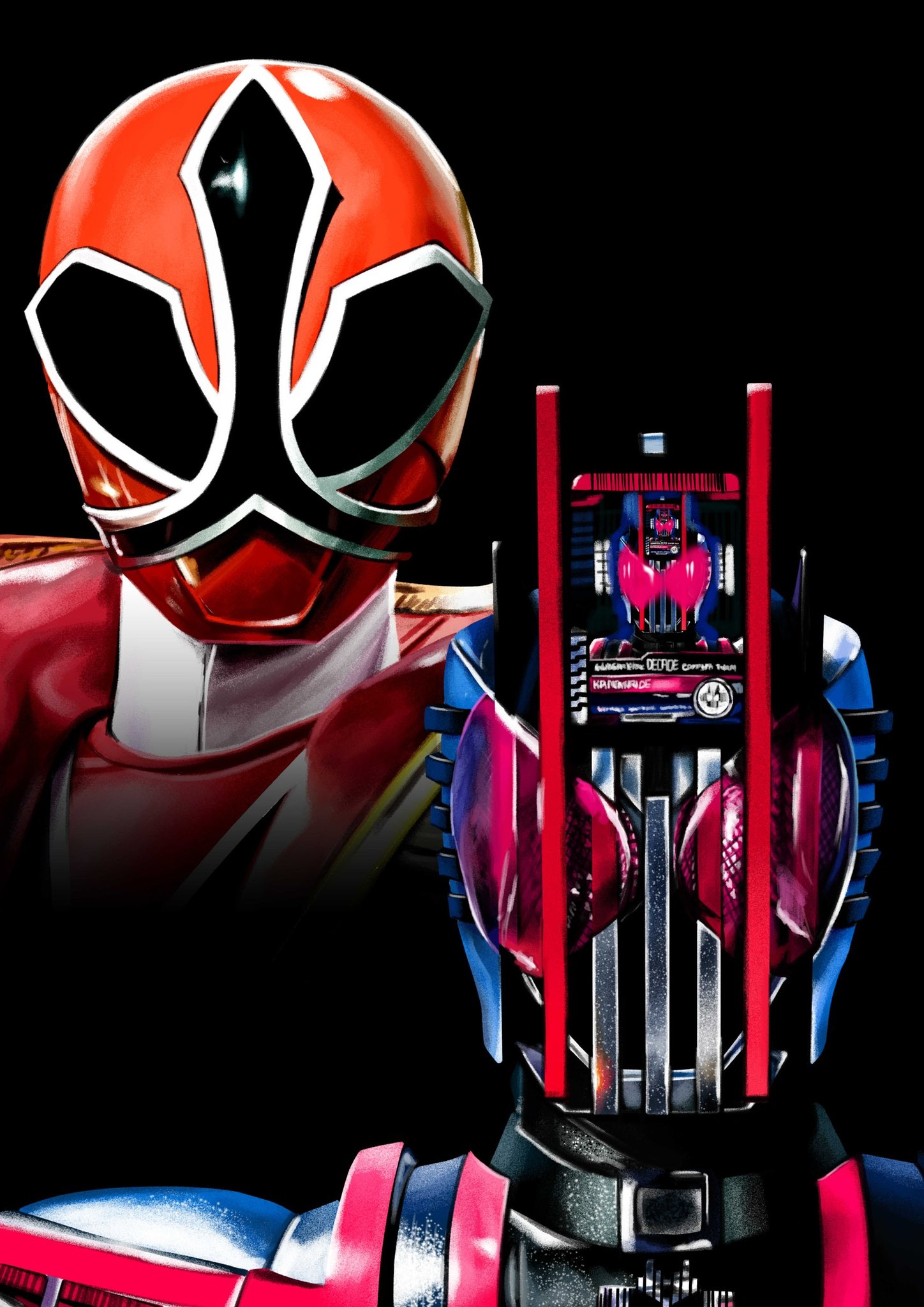 仮面ライダーディケイド　侍戦隊シンケンジャー　ポスター 仮面ライダーディケイド 侍戦隊シンケンジャー ポスター - メルカリ