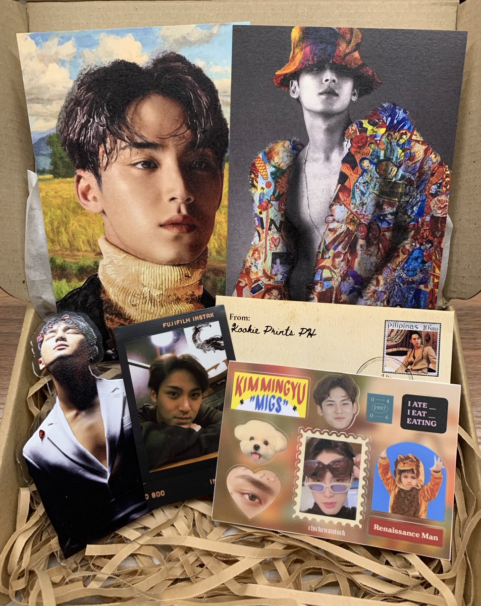 kookieprintsph's tweet photo. Mingyu Day 2022: #MyMINGYUKit Giveaway 🥳

🖼 1 winner of The Renaissance Man 
 ✨1 winner of KMG 24H

- MBF 
- Like &amp; RT 
- Tag @pledis_17 + friends 
- Comment HAPPY MINGYU DAY with your favorite photo of Mingyu 🐶

Winner must be willing to shoulder LSF 🫶🏻 PH only. Ends 04/06 https://t.co/2mnxFrsTr1