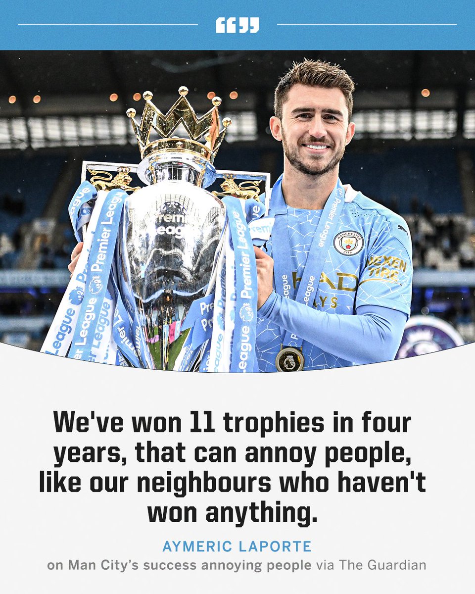 ESPNUK's tweet photo. Aymeric Laporte didn't hold back 💀 https://t.co/JBOJ89qXTe