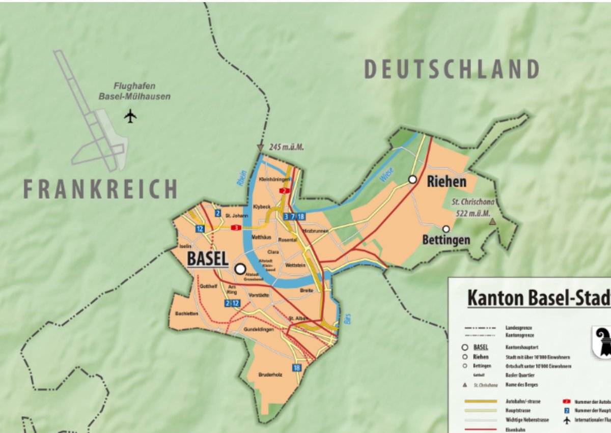 kasparsutter's tweet photo. #Frontex ist Teil von #Schengen. Wenn die Schweiz die EU-Richtlinie zur Finanzierung nicht übernimmt, dann fliegen wir aus Schengen raus und @BaselStadt wird zu 2/3 zur Schengen-Aussengrenze. Dies gilt es fürs #Dreiland zu verhindern. Deshalb stimme ich JA zur Frontex-Vorlage. https://t.co/JihUoiUItW