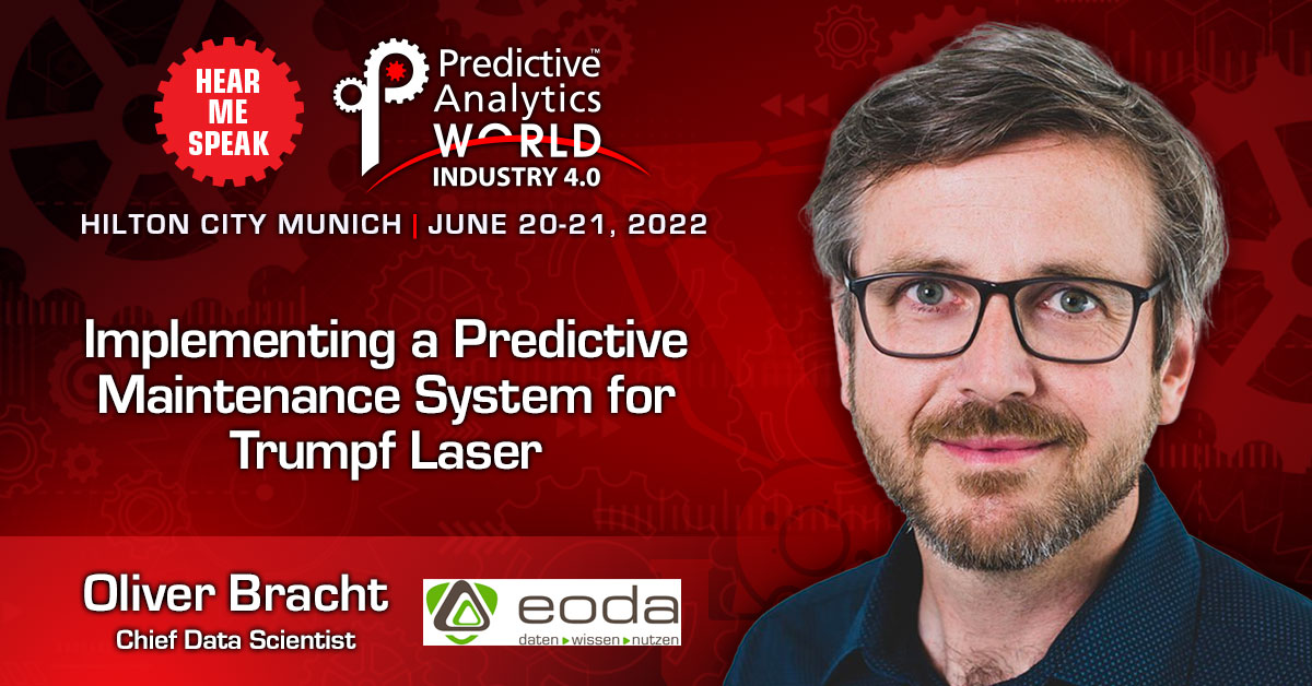 PAWIND40's tweet photo. Started as a pure condition monitoring portal, the project for TRUMPF Laser evolved into a hollistic predictive maintenance system, which allows facilitating the work of other departments (e.g. customer support). Read more about @OliverBracht's session: https://t.co/021pjZVJUm https://t.co/007gPuTofZ