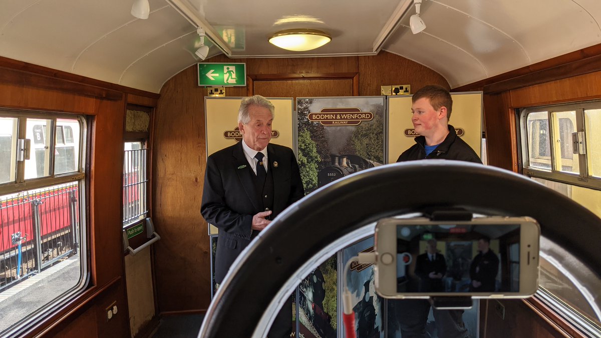 Filming is ongoing for a new series about volunteering, stay tuned to find out more.

📸 Rose Chapman-Moyle

#bodminandwenfordrailway #bodminrailway #bodmingeneral #filming #volunteering #series #gotwhatittakes #joinus #staytuned