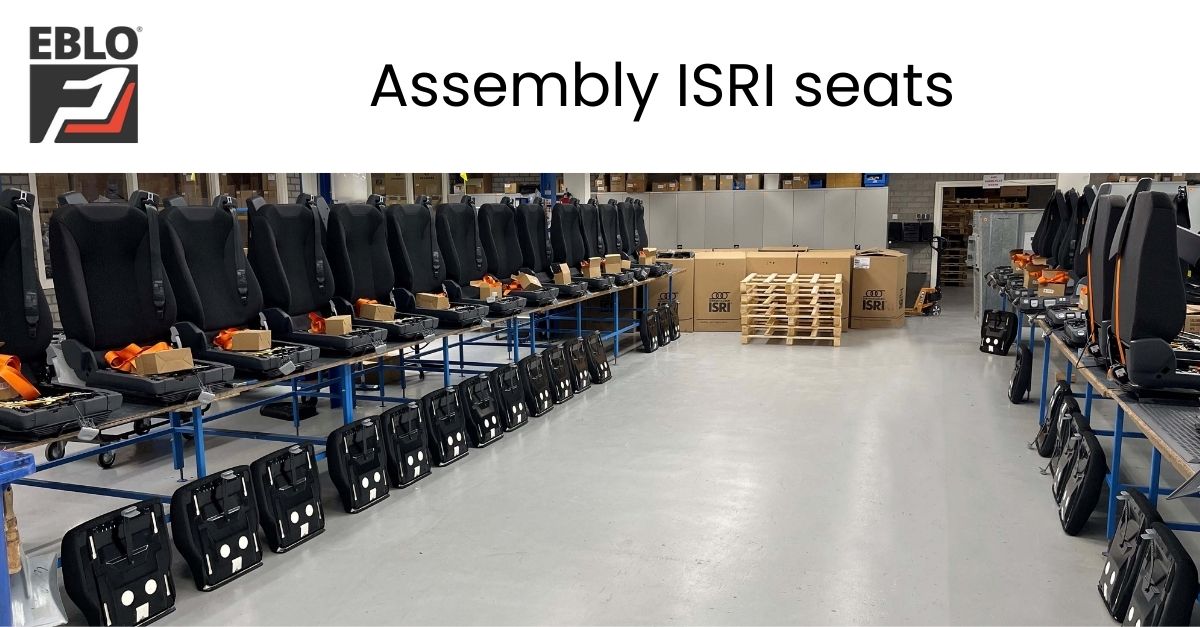 ebloseatingNL's tweet photo. EU: EBLO can assemble a large number of seats according to customers' wishes at the same time in our warehouse. Right now EBLO is working on a big assignment with ISRI 6860/870 seats (lefthanded): https://t.co/MXWXWx4FEi 

#EBLO #stoelen #transport #CustomerFirst #Assembly https://t.co/e4w23tR8NA