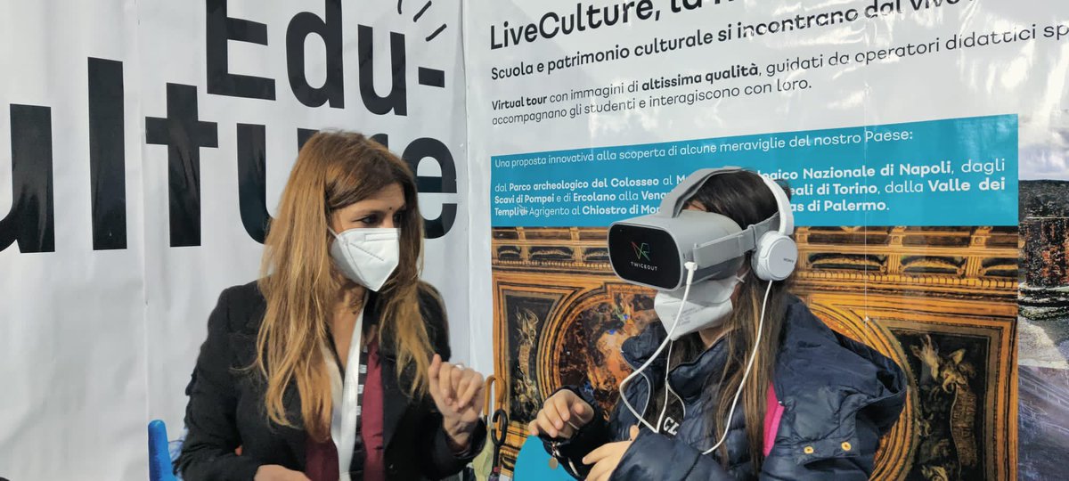 CoopCultureIT's tweet photo. CoopCulture a #Bitus borsa internazionale del turismo scolastico a #pompei con le esperienze didattiche reali e virtuali #didatticafuoriclasse #liveculture #educulture https://t.co/jlkmb8ra1O