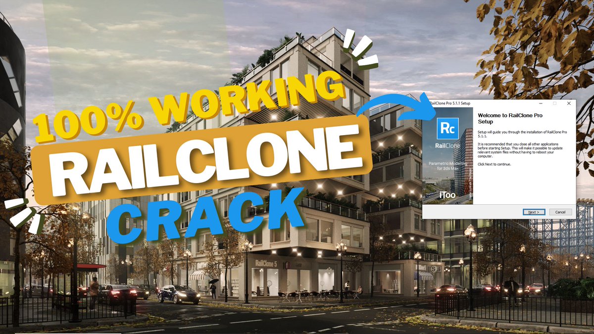 railclone for 3ds max 2016 crack