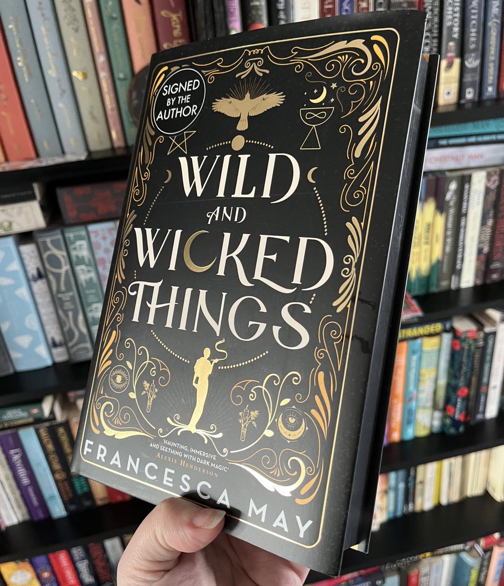 My Waterstones pre-order of #WildandWickedThings by @franwritesstuff has arrived this morning! What a stunning cover! I can’t wait to start it 🖤

#bookmail #witchybooks #BookTwitter #bookbloggers