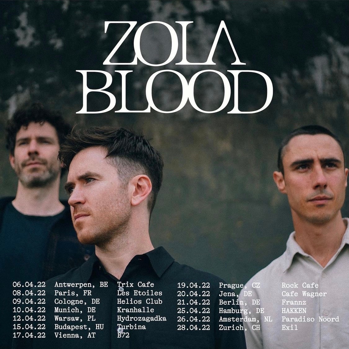 <a href="/Zola_Blood/">Zola Blood</a> Black Blossom is OUT NOW!
Available to stream and purchase on all platforms 🖤

Perfectly timed, ahead of their EU tour which kicks off at Trix Cafe in Antwerp next week! 🇪🇺

🔗 in bio to give it a spin 🎧 

#FMLYagency #zolablood #blackblossom #newmusic