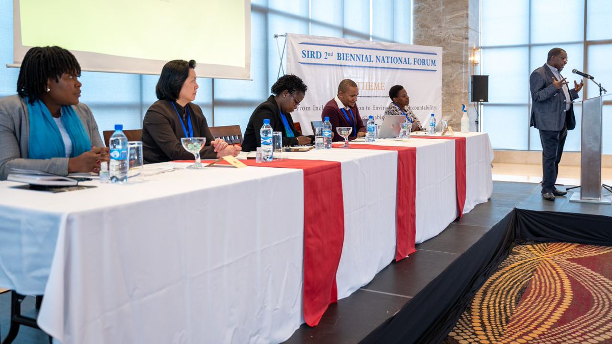 InSird's tweet photo. Plenary Session: Panel Discussion on establishing priority areas for adaptation planning with civil society, land tenure management in mitigating climate impacts on local communities, water resource management, strategies addressing migration of vulnerable populations due to 1/2 https://t.co/d5Ql44ziN4