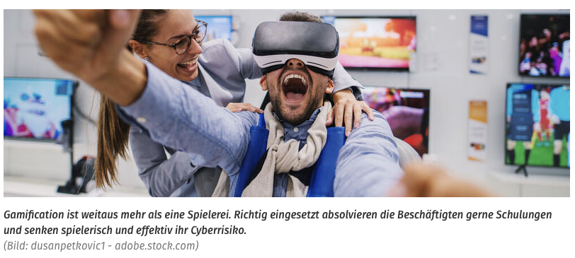 Adaptiva_DACH's tweet photo. HOMO LUDENS:
Spielerisch zu IT-Sicherheit
Gamification im Awareness-Training

via @secinsiderde 
https://t.co/7au6LIo3d0
#ITsicherheit #Gaming #Schulung https://t.co/9WzN0kStl4