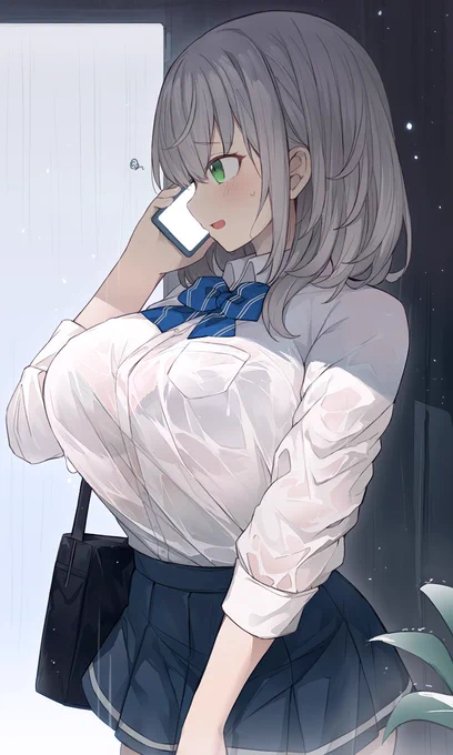 #ノエラート 
雨宿り 