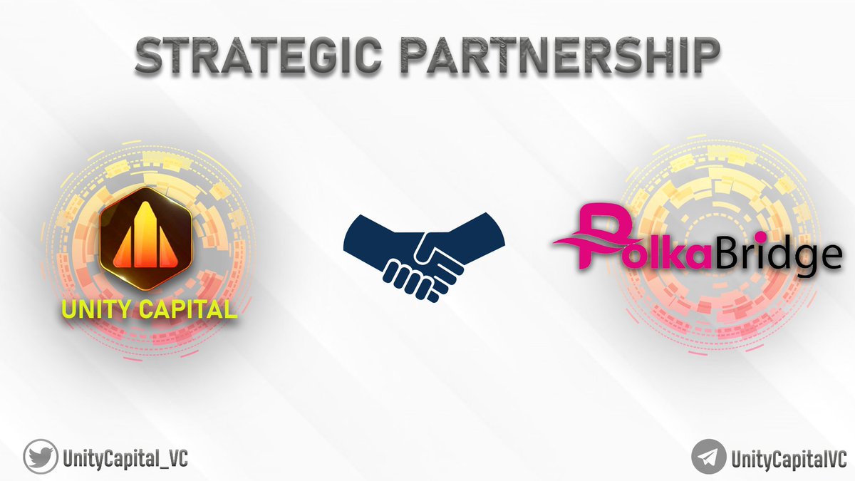 🤝🔥 #Unity is happy to announce it's new Strategic partnership with <a href="/realpolkabridge/">PolkaBridge</a>  ! 🤝

🚀🔥 <a href="/Unitycapital_Vc/">Unity Capital is Now Unity Lab</a>  x  <a href="/realpolkabridge/">PolkaBridge</a> 🔥🚀

Decentralized all - in - one financial application platform , include AMM , Launchpad , INO ... Powered by #Polkadot! 🔥🔥

#partnership