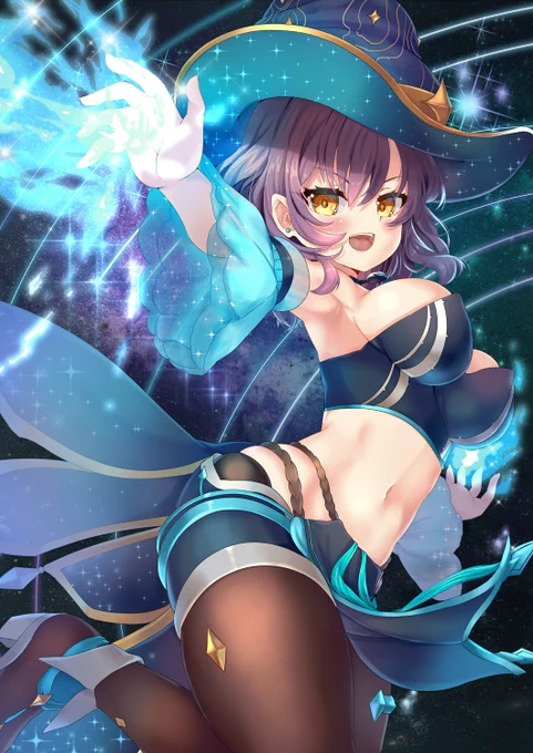 Alyeska Witch
Commissioned by @AlyeskaVtuber

Commission:
https://t.co/tpGxCDr5ll 