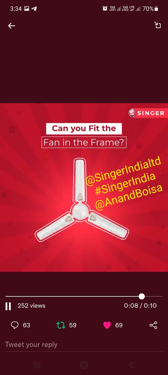 AnandBoisa's tweet photo. My Perfect Screenshot 🥳
Finger crossed 🤞
#Singer #SingerIndia #aprilfool #aprilfoolsday #aprilfools #1stApril #april202 #giveaway #homeappliances #singerfan #contest
Tagging Friends:- @Chirag_K_Jain @_sanket26 @Mulani_Sameer @KingsukBiswas @MChakrawarti https://t.co/X2yeRPi3rt