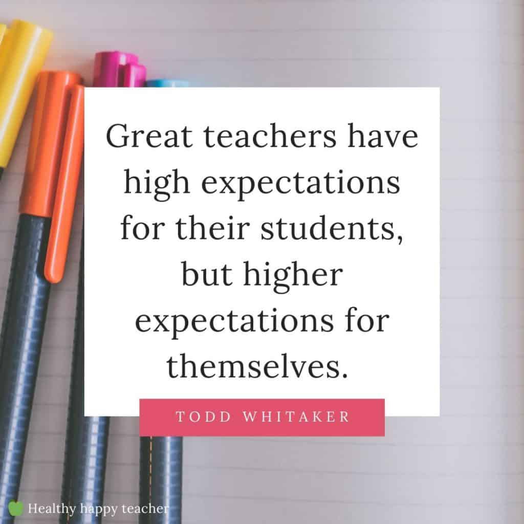 Great teachers have high expectations 
#educacion #leadership #sped #cte #Autism  #SpecialEducation #bfc530 #teachertwitter