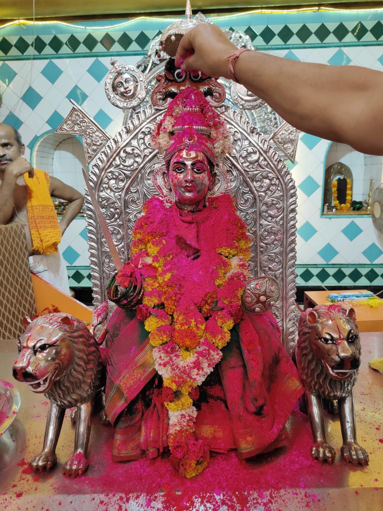 Joshua_De_Souza's tweet photo. Warm wishes to all #Mapshekars on the Annual #GulalUtsav of #ShreeDeviShantadurga.

I pray to #ShantadurgaMapshekarin, our #GramDevi to Guide and Protect the People of #Mapusa and #Goa.

#JoshuaDeSouza #StrongerMapusa #India https://t.co/XSpW4F95vg