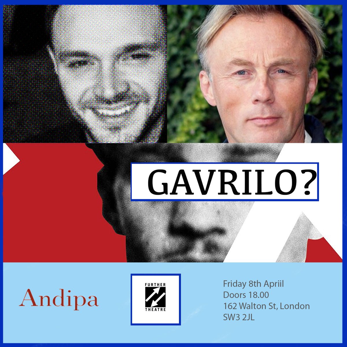 We are delighted to announce our upcoming event on the 8th of April. We will be joined by Tim Butcher - author of exceptional book 'The Trigger: The Hunt for Gavrilo Princip' live from Andipa Gallery, Knightsbridge!
Attendance is Free- and we look forward to seeing you!