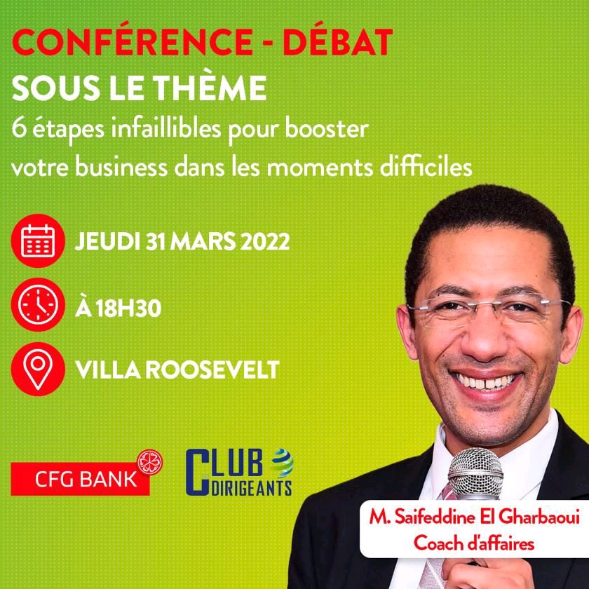 DesDirigeants's tweet photo. Ce jeudi 31 mars 2022 à la villa Roosevelt

Lors de la première soirée de #Business et #Networking, Co-organisée par @CFG_Bank et CDD dans le cadre de partenariat entre les deux organismes.
 #BusinessOwners #coatching #businessdevelopment #EntrepreneurSpace #Entrepreneurship https://t.co/Bl2PkUjpvX