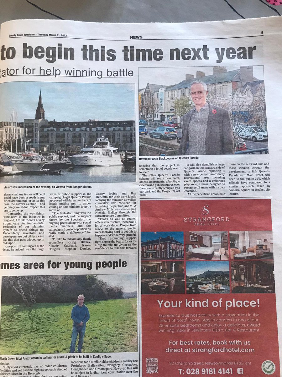 #QueensParade piece in this week's <a href="/codownspectator/">County Down Spectator</a>