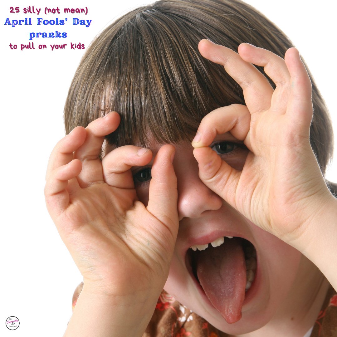 EconOrganizer's tweet photo. It's April Fool's Day - a fun time to be silly, especially with the kids! 🤪
Because we all need something to make us smile these days! 😁
Here are 25 silly (not mean) pranks to get ready. 
https://t.co/jOJ7xuXDkS
What's the best prank you pulled off on April Fools Day? ⁠ https://t.co/gml4FVWNJW