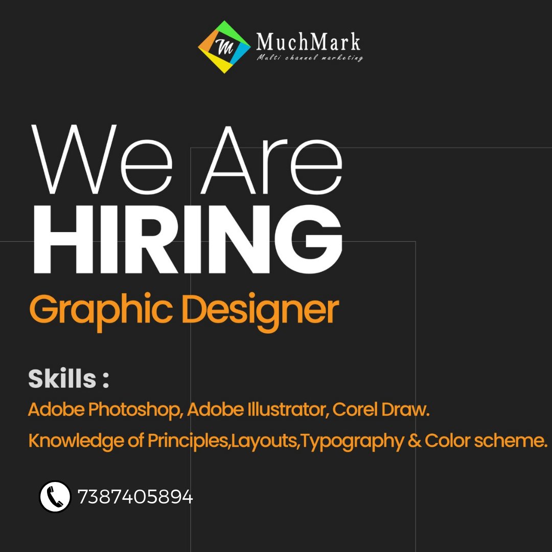 Muchmark_tweet's tweet photo. Digital marketing manager
Muchmark Business Solutions has a vacancy to fill! We are looking for a punctual,goal-oriented and smart working Digital Marketing Manager for our company.
We'd love to have you on board!
.
.
#graphicdesign #design #art #graphicdesigner #illustration https://t.co/Ll3OUdFm2m