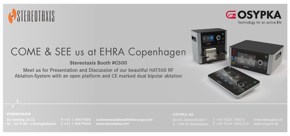 Feel free to pass by our booth on #EHRA2022 in Copenhagen