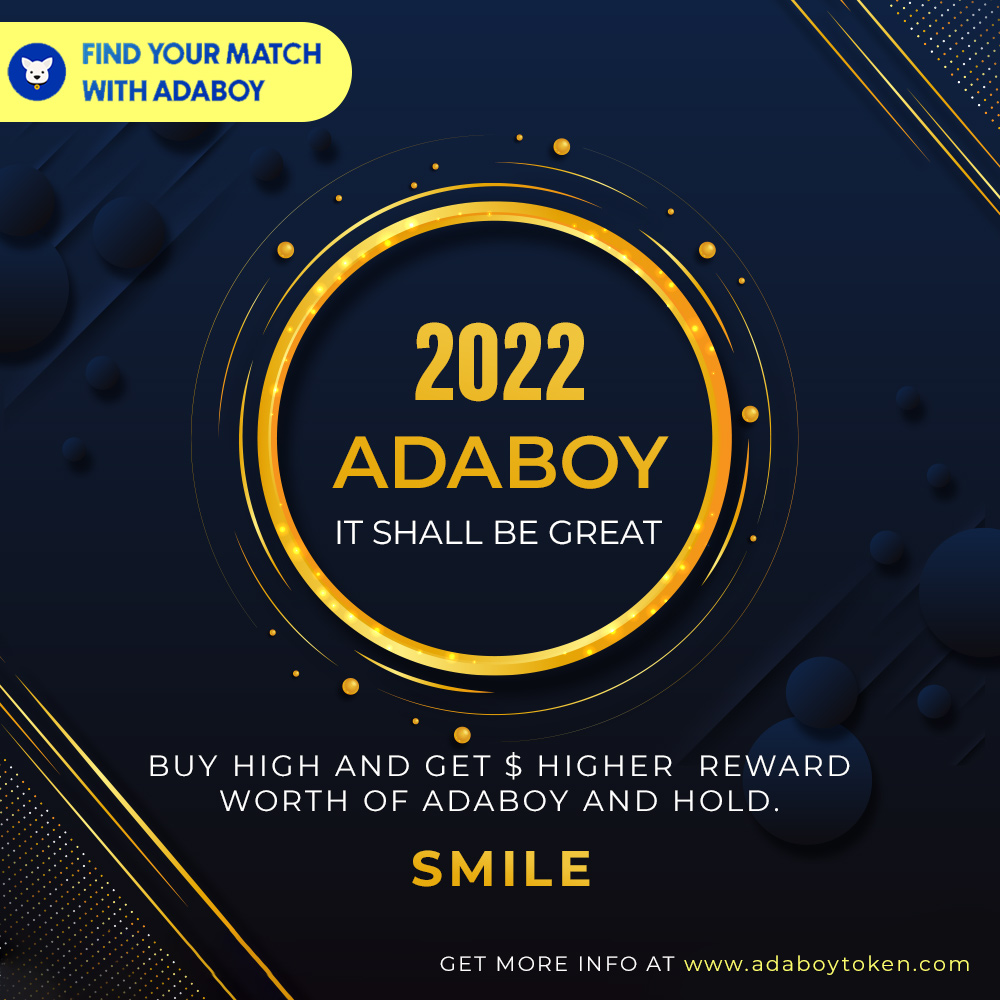Web3BusinessHub's tweet photo. Buy High &amp; Get $ Higher Reward Wroth of ADABOY and HOLD. #HoldAndEarnADA

🌐https://t.co/KOVADnL89L
Invest Today! 🔥 #RealMansCrypto
#AdaboyLove #CryptoMansBestFriend
.
.
.
#CryptoMatch #Coinbase #NewCoin #Tokenlaunch #buynow #cryptocurrency #ADABoyArmy #ADABoyToken #ADABoyClub https://t.co/JpNPoYSfIU