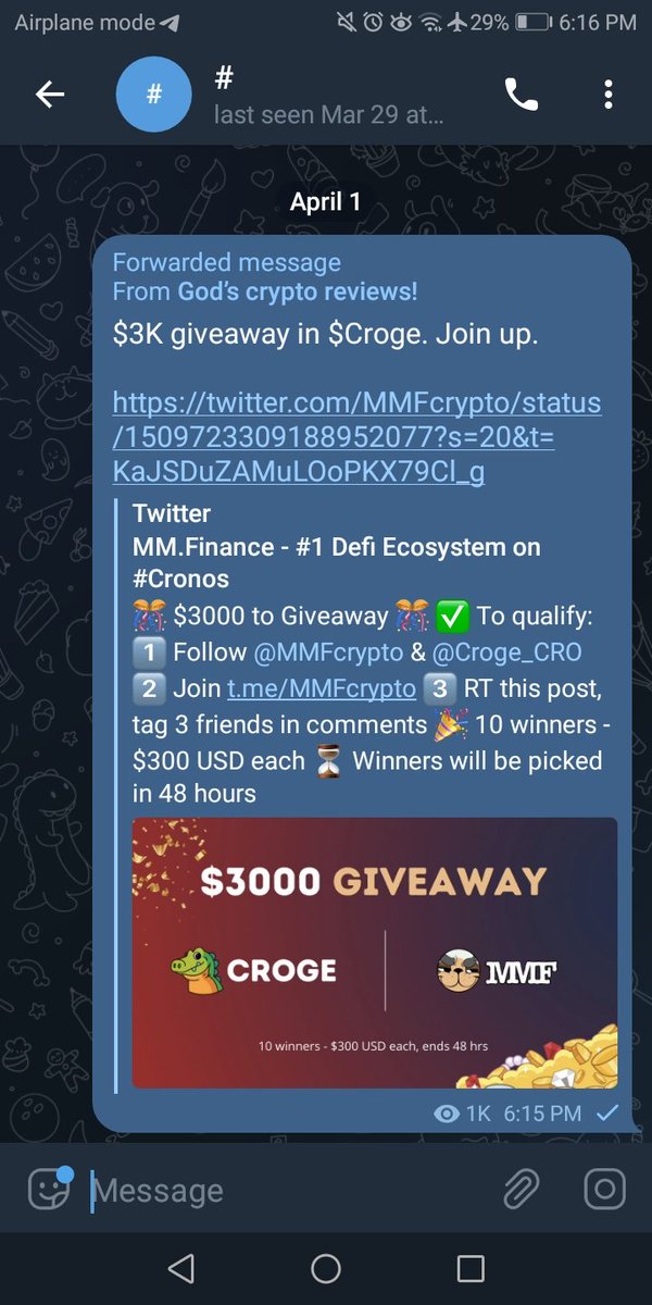 pan37591's tweet photo. @MMFcrypto @Croge_CRO done https://t.co/4MCyPa7xMC