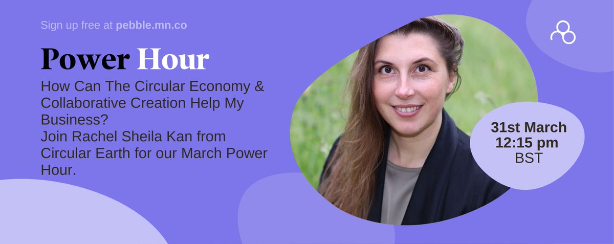 refillsbybeez's tweet photo. I learnt a lot in the @PebbleMagazine power hour yesterday. Thank you to Rachel Sheila Kan for a really interesting overview of circular economy in the fashion industry and how collaborative working can help. 

@SarahLazell @Georgina_WP https://t.co/OyfSnryYnx