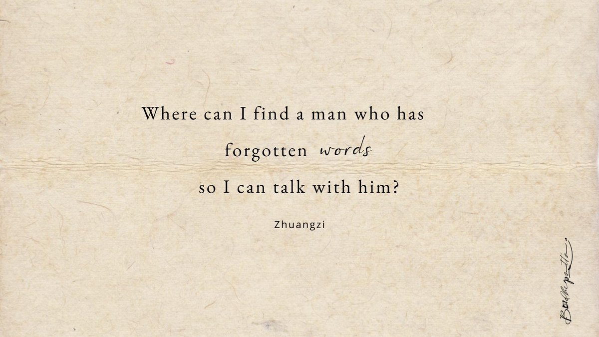BodhiPatta's tweet photo. Zen quote from #Zhuangzi, Chuang Tsu: Inner Chapters.
#mindfulness #bodhipatta #zen 🤍🤍🪷 https://t.co/9uZs49H8SX