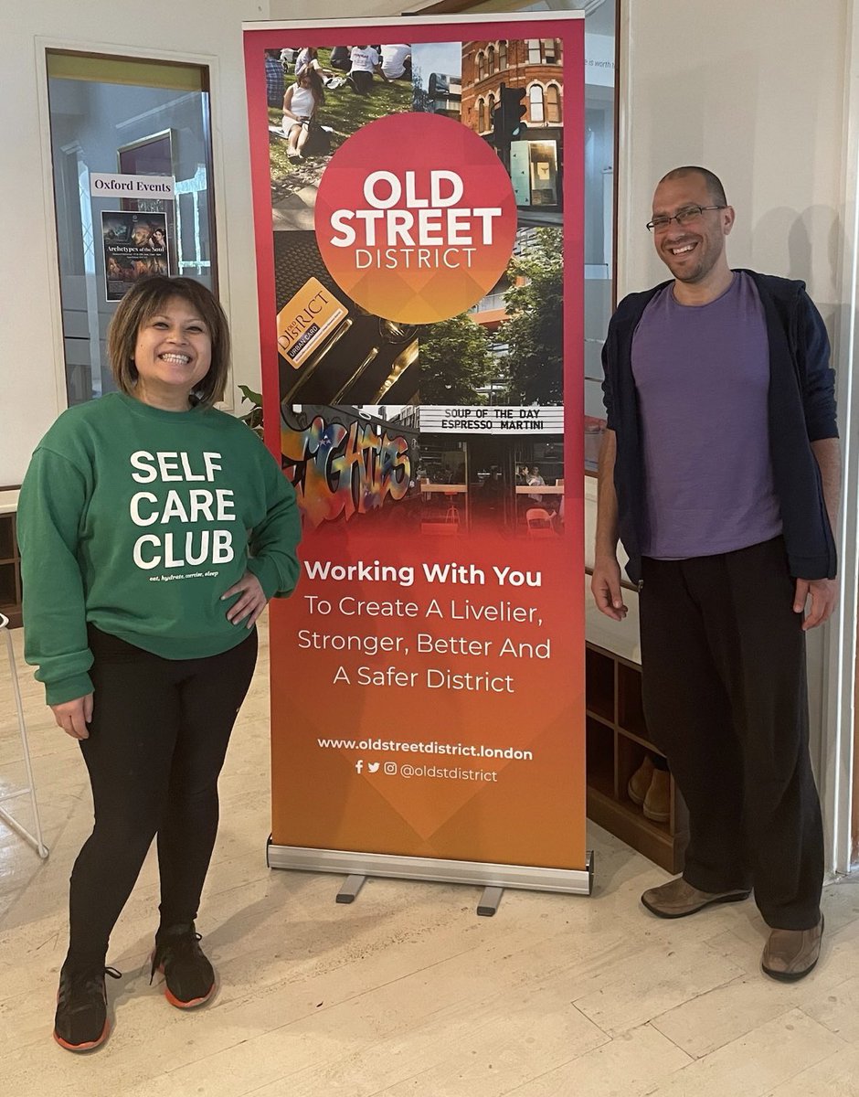 It’s been an elated #wellbeing week for me, a doorstep away from work <a href="/TownSqIslington/">TownSq Islington - Coworking Space</a>

I enjoyed a FREE lunch time 🧘🏽‍♀️#yoga meditation session with Foca <a href="/TaraYogaCentre/">Tara Yoga Centre</a> <a href="/oldstdistrict/">Old Street District</a> 

I literally fell asleep😆

Free session every Tue,Wed,Thu 
👉bit/ly/3K2StLy