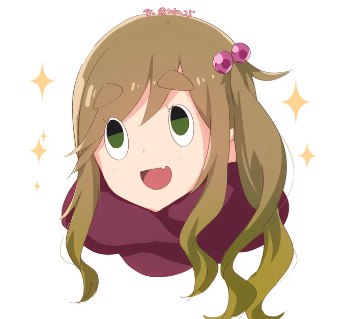 本日のイヌ子さん✨
#エイプリルフール #ゆるキャン #犬山あおい 