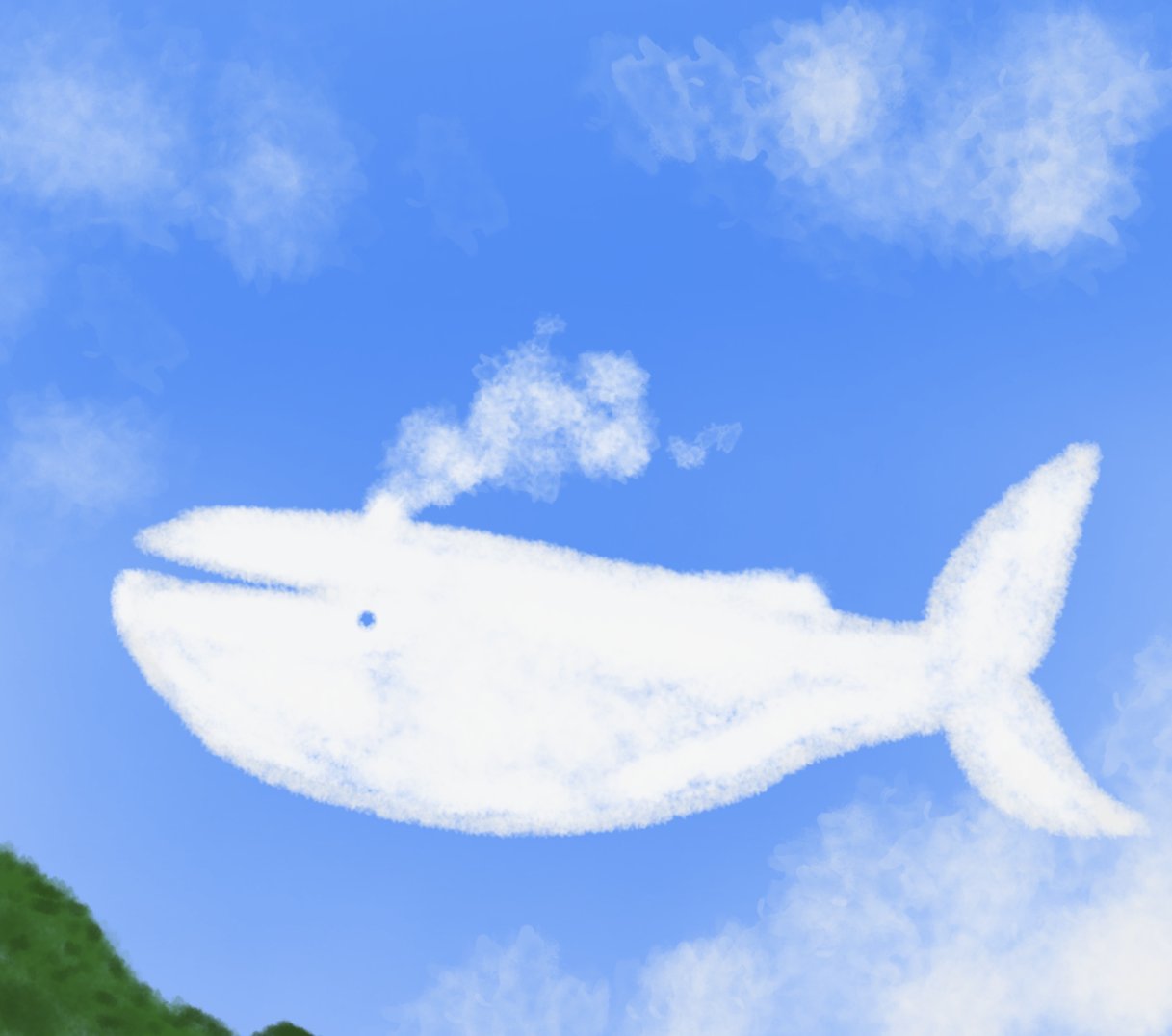 グリーン イラスト 絵 絵描きさんと繋がりたい くじらぐも 懐かしいと思ったらrt T Co Svqrzeig01 Twitter