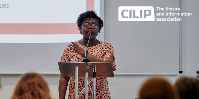 Shirley Yearwood-Jackman has now completed her term as the chair of the @cilipbame Network. Shirley has been instrumental in establishing the Network and we’d like to thank her for her outstanding contribution over the past three years. cilip.org.uk/news/600916/Sh…
