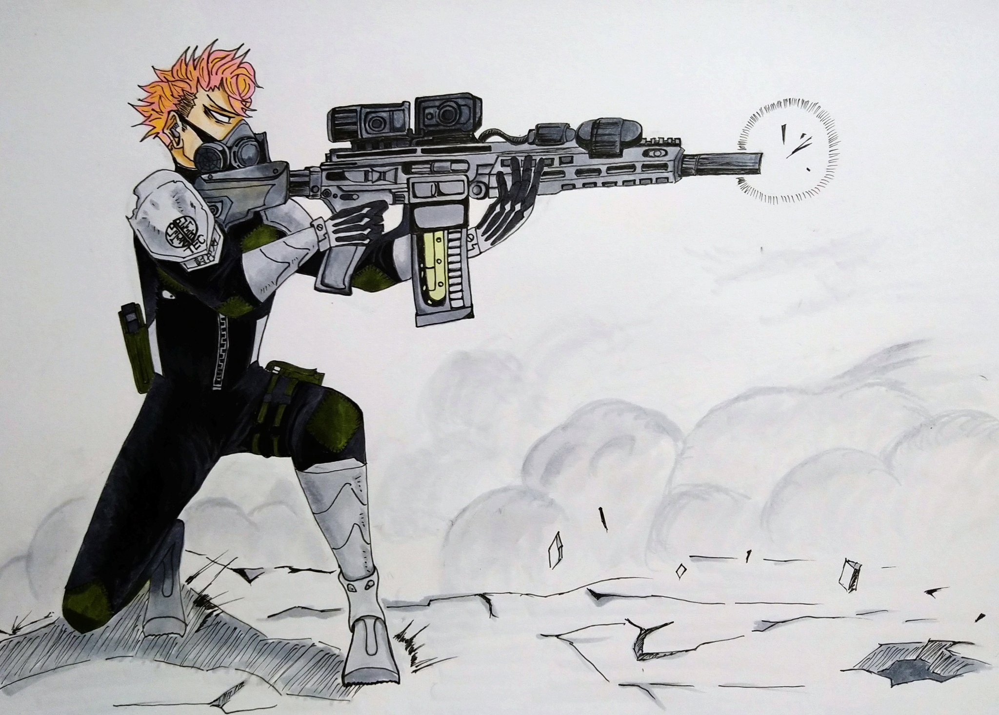 怪獣8号Tシャツ 市川レノ&鳴海弦 [未開封] くら寿司 怪獣8