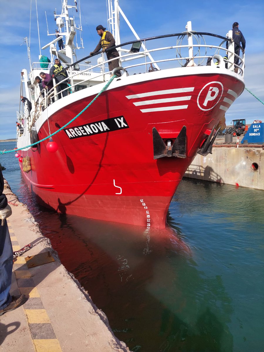 PescanovaCorp's tweet photo. ¡Comienza una nueva campaña de #gambón!🦐🦐 ¡Nuestros barcos en #Argentina ya están rumbo al norte! 🚢🚢 ¡Compañeros de #Argenova, os deseamos una buena marea! @pescanova_es 👏👏 https://t.co/RaYKEpLqyc