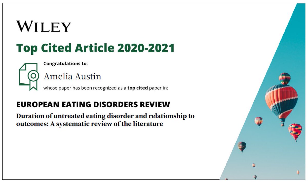 Centre for Research in Eating and Weight Disorders tweet media