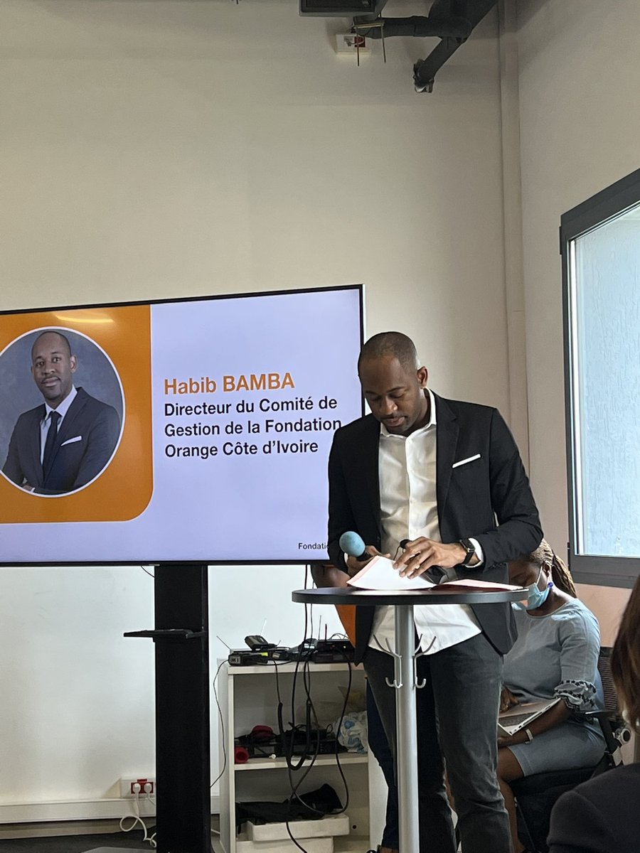 MFatoumbi's tweet photo. #FondationOCI #FOCI point de presse organisé par la @Fondation_OCI en prélude de la Journée Mondiale de la Sensibilisation sur l’Autisme.
#FondationOCI #FOCI https://t.co/cu0LqaVfhv