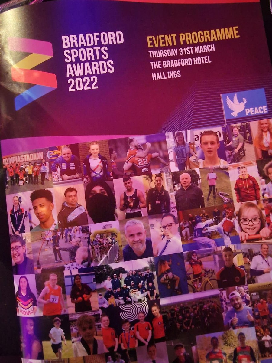 Great night at the @Active_Bradford sports awards. Well done to everyone recognised. Big thanks again to all partners who made the @bradfordmdc @BDCityRuns & #HAF2021 #SummerOfFun events a success 👏 
@MyLivingWell1 @DoeParkWAC @Play_Bradford @zareenabano7 @JoinUsMovePlay #BSA22