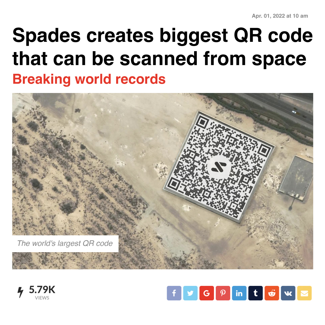SpadesApp's tweet photo. Soo..We did a thing!
#Spades #SpadesApp #SpadesIt #PaymentMethod #ScanSplitTipPay #PaymentSolution #Fintech
#SpadesDxb #Dubai #UAE #WorldRecord #BreakingNews #NowThis #Biggest #Better #QRCode https://t.co/JKXmx0M1lF