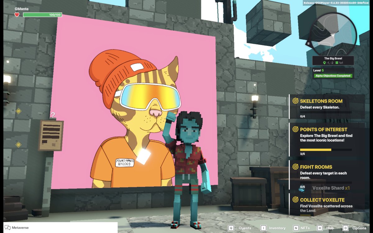 FunkyVoxel's tweet photo. Almost there... it has been fund visiting the #Metaverse ๐
@TheSandboxGame ๐
#NFT #NFTCommunity #PlayToEarn #P2E #P2EGame #nftart #Web3 #voxels #AplhaPass2 #AlphaSeason2 https://t.co/FUVnTV2hy1