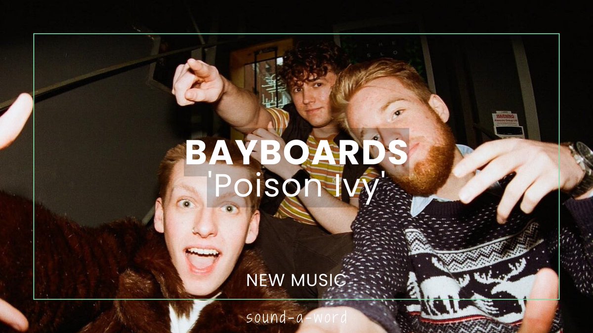 NEW MUSIC 📀🎶 <a href="/bayboardsuk/">Bayboards</a> are back with a new tune, 'Poison Ivy’.

It’s unlike anything they've done before but dealing with a very important matter - mental health.

Can’t wait to see them live in Manchester in two weeks! 🤘🏼

🎧 spoti.fi/3J0rtuZ

#NewMusicFriday