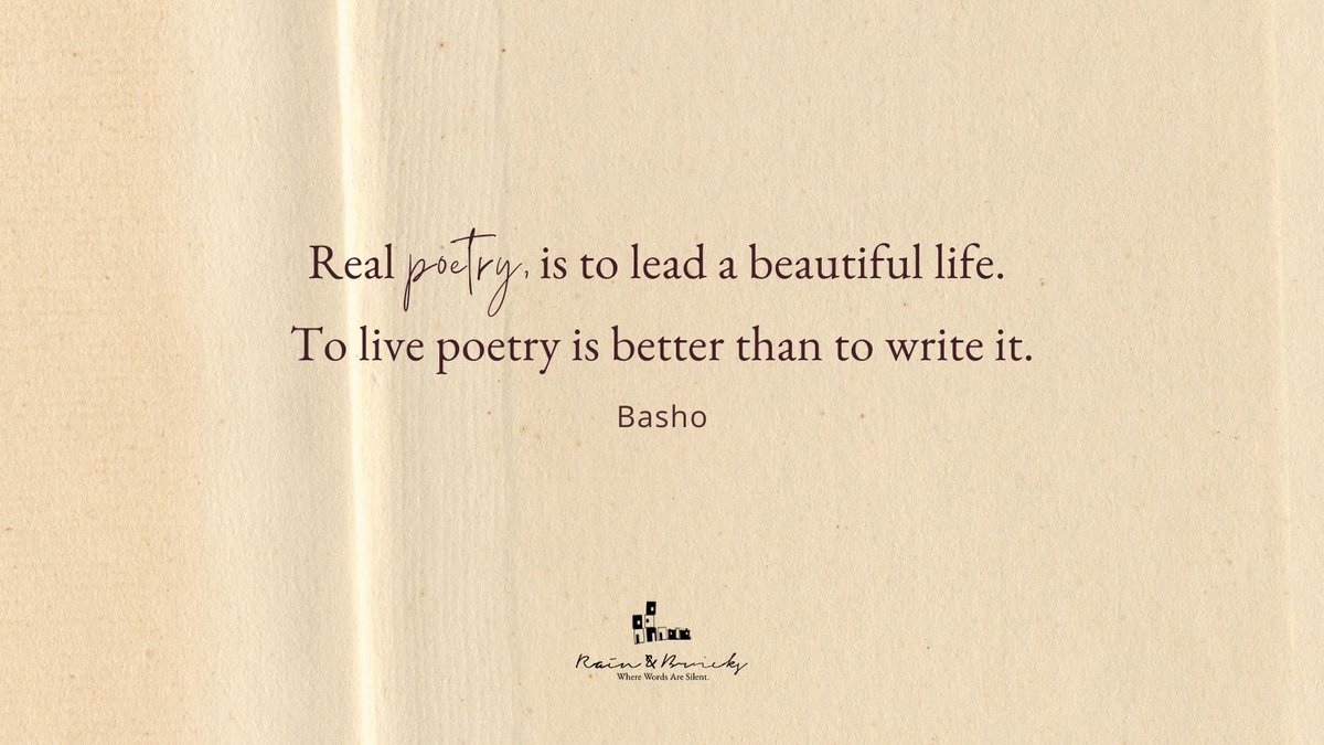 rainonbricks's tweet photo. Make your life beautiful 🤍🪷
#poem #zen #life #rainandbricks https://t.co/bQYdbLHAH8
