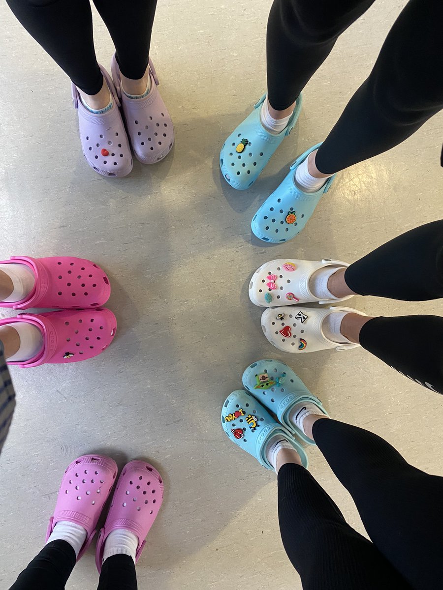 Dress down and Croc day raised a whopping £1214 today for UKRAINE. THANK YOU St Ambrose HS. You are wonderful. #alwaysambees🐝