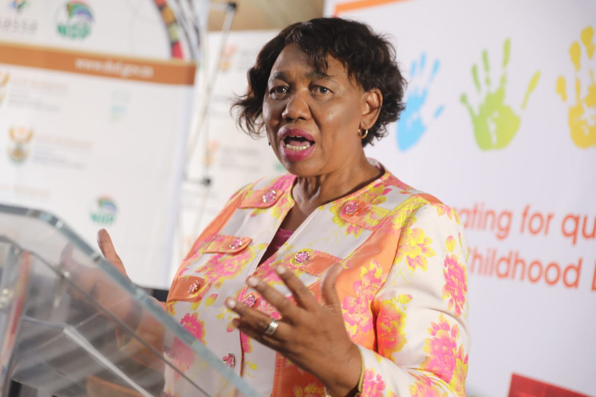 qualilearn's tweet photo. DBE_SA: Minister Motshekga: "There is no better way to start building the future we imagined than to focus on reinforcing the early learning foundations...Our partnership with the DSD will continue beyond the function shift."
#ECDFunctionShift https://t.co/hyWhMqMDHU