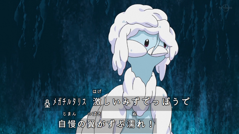 アニメポケモンのスタッフに 濡れたチルタリス好き がいる びしょびしょ姿がリアリティあっていい 尾脂腺の脂を塗って防水 Togetter