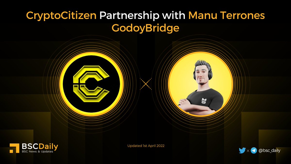 bsc_daily's tweet photo. 📢 @CCASHCitizen Partnership with @KmanuS88 🚀
🎉 @KmanuS88 is one of the most famous YouTubers, making pro research and reviews about the top #NFT games via his 840K+ subscribers #YouTube channel 🦾
This Collaboration will spread $CCASH to #KMANUS pace & The world🚀
#BSC #BNB https://t.co/ISmmmiE6VP