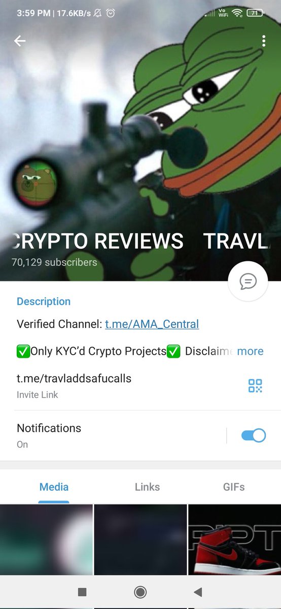 travangeecrypto's tweet photo. @travladd More lives gonna change again. Thankyou brother. Good luck #TravFam #TravGang #TravArmy #LegitFam #Legit #Giveaway #lifechanging #Telegram #TrueFam #LFG
Notifications always ON ✅🔔 https://t.co/aBAf7A7l66